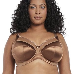 New Goddess Women’s Plus-Size Keira Banded Underwire Bra in Cinnamon - 42N